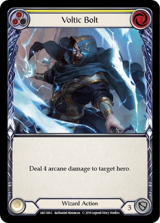 Image for Voltic Bolt (Yellow) (ARC148) - Flesh and Blood TCG