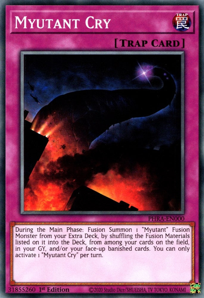 Myutant Cry (0) (PHRA) - YuGiOh Single