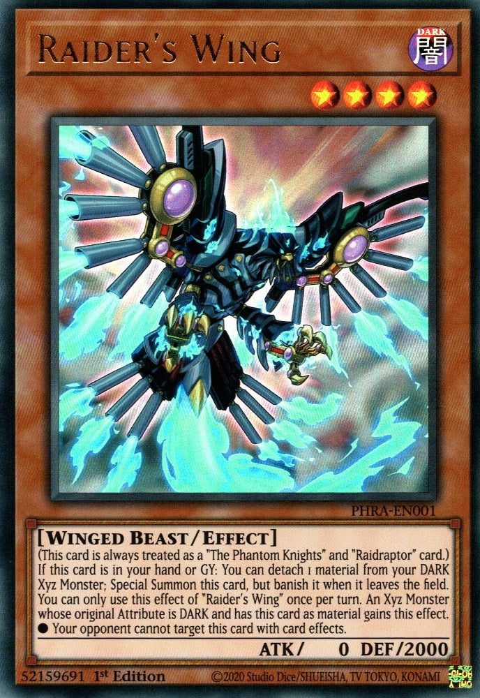Raider’s Wing (1) (PHRA) - YuGiOh Single