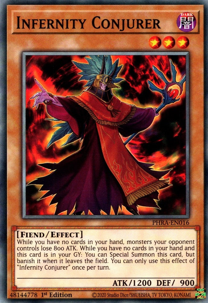 Infernity Conjurer (16) (PHRA) - YuGiOh Single