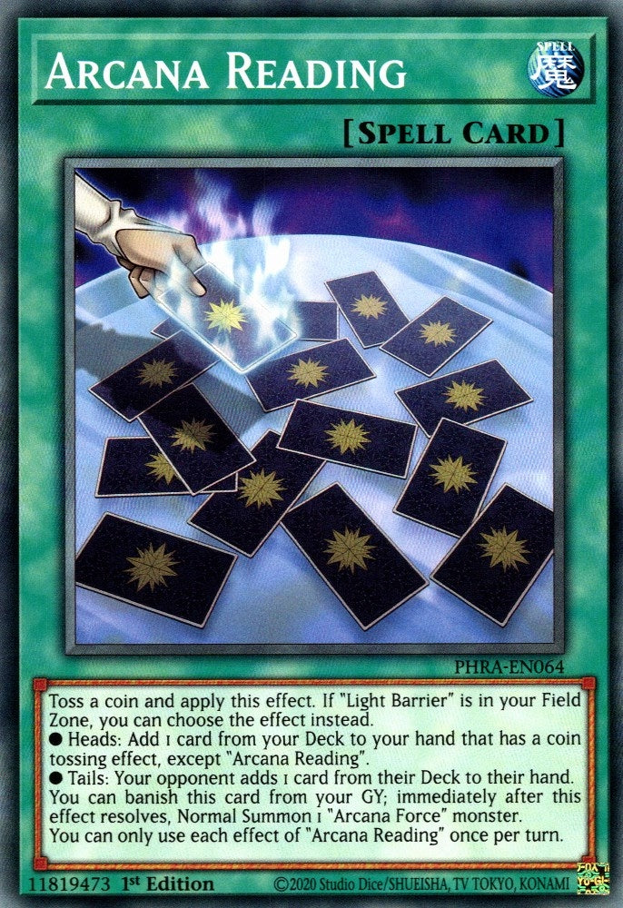 Arcana Reading (64) (PHRA) - YuGiOh Single