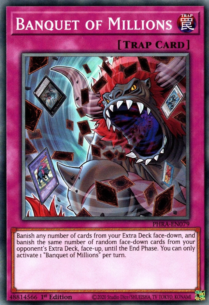 Banquet of Millions (79) (PHRA) - YuGiOh Single