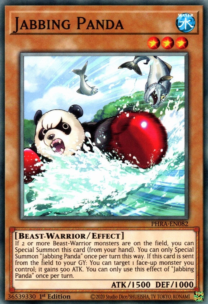 Jabbing Panda (82) (PHRA) - YuGiOh Single