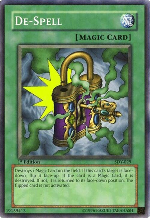 De-Spell (29) - YuGiOh Single