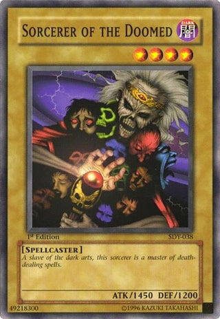 Sorcerer of the Doomed (38) - YuGiOh Single