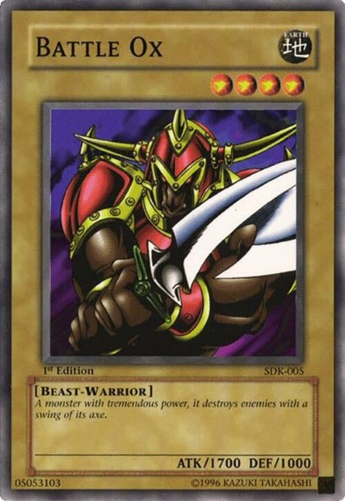 Battle Ox (5) - YuGiOh Single