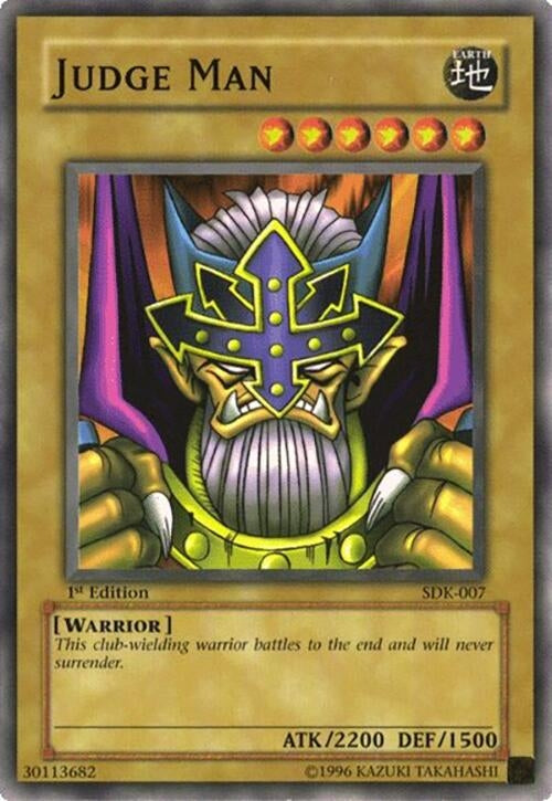 Judge Man (7) - YuGiOh Single