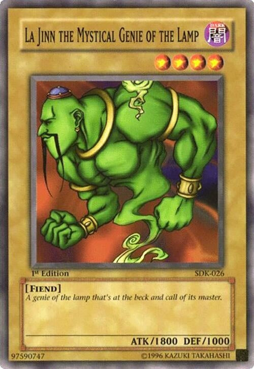 La Jinn the Mystical Genie of the Lamp (26) - YuGiOh Single