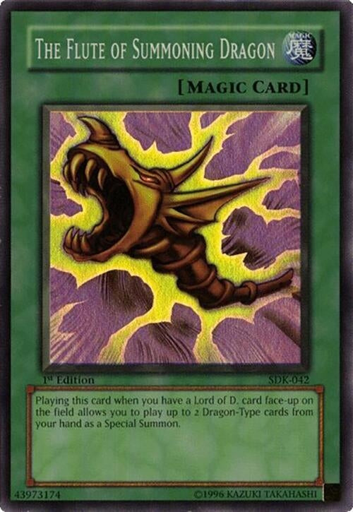 The Flute of Summoning Dragon (42) - YuGiOh Single