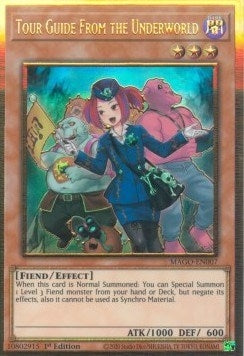 Tour Guide From the Underworld (Alternate Art) (7) (MAGO) - YuGiOh Single