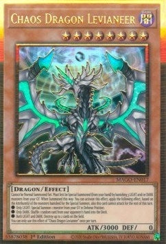Chaos Dragon Levianeer (17) (MAGO) - YuGiOh Single