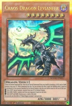 Chaos Dragon Levianeer (Alternate Art) (17) (MAGO) - YuGiOh Single