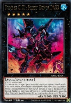 Number C101: Silent Honor DARK (61) (MAGO) - YuGiOh Single