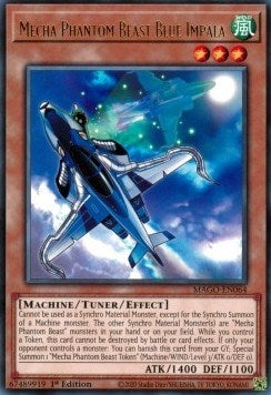 Mecha Phantom Beast Blue Impala (64) (MAGO) - YuGiOh Single