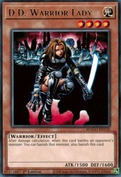 D.D. Warrior Lady (110) (MAGO) - YuGiOh Single