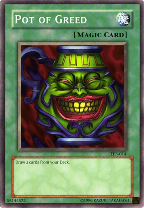 Pot of Greed (3014) - YuGiOh Single