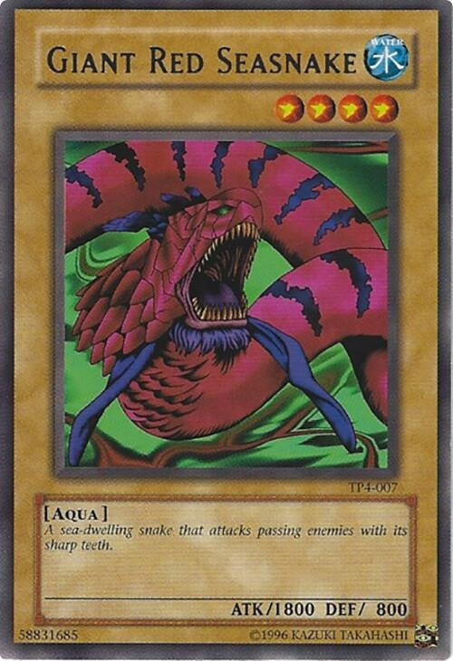 Giant Red Seasnake (4007) - YuGiOh Single