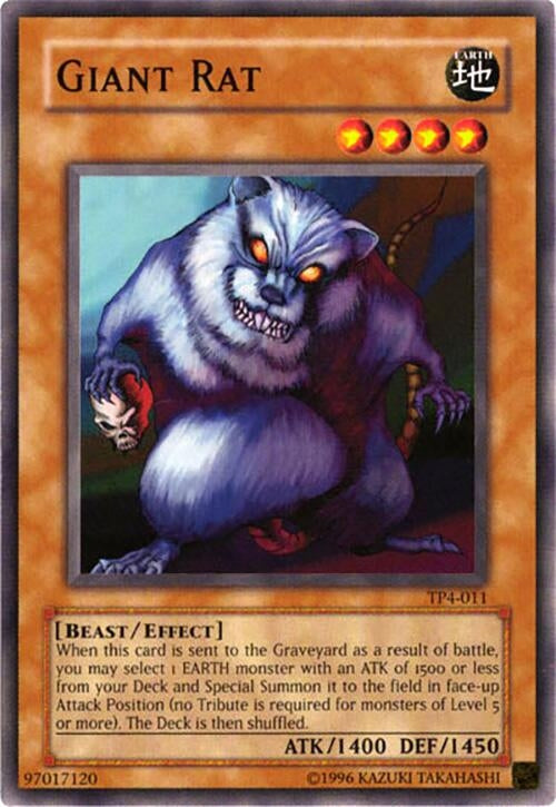 Giant Rat (4011) - YuGiOh Single