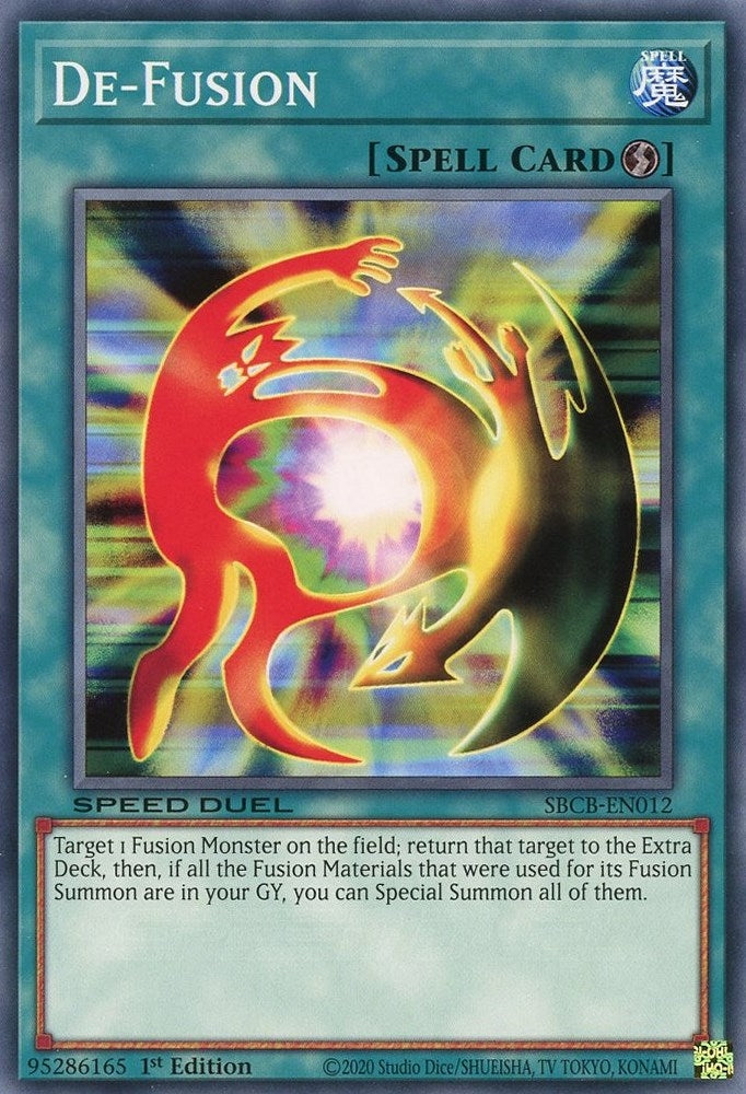 De-Fusion (12) (SBCB) - YuGiOh Single