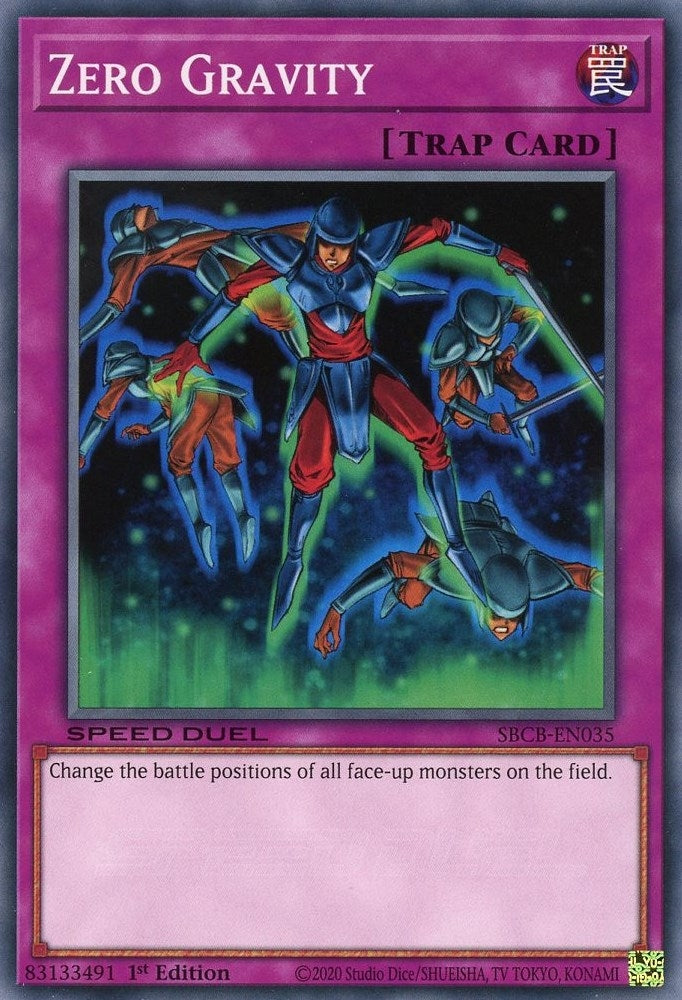 Zero Gravity (35) (SBCB) - YuGiOh Single