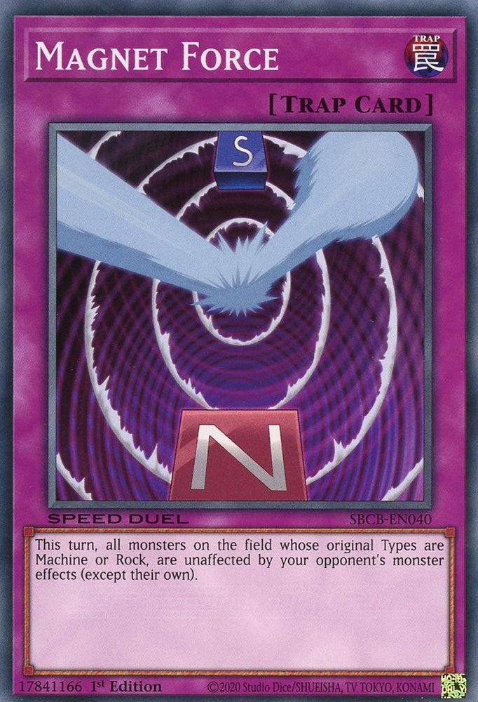 Magnet Force (40) (SBCB) - YuGiOh Single