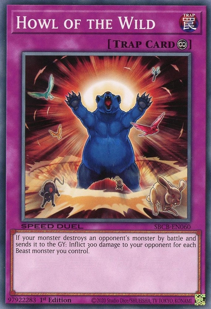 Howl of the Wild (60) (SBCB) - YuGiOh Single