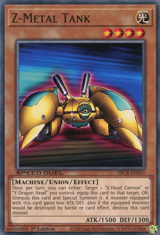 Z-Metal Tank (65) (SBCB) - YuGiOh Single