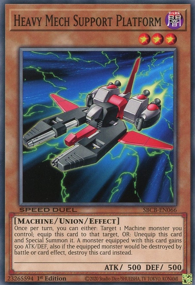 Heavy Mech Support Platform (66) (SBCB) - YuGiOh Single