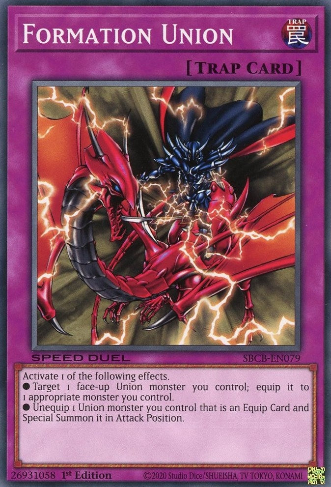 Formation Union (79) (SBCB) - YuGiOh Single
