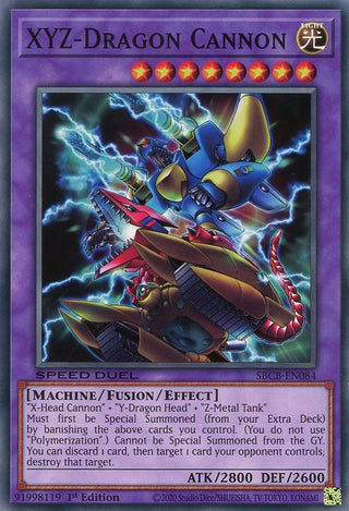 XYZ-Dragon Cannon (84) (SBCB) - YuGiOh Single