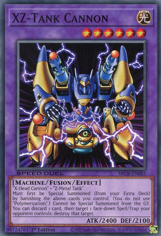 XZ-Tank Cannon (85) (SBCB) - YuGiOh Single