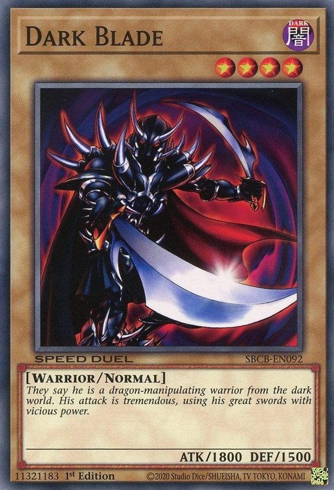 Dark Blade (92) (SBCB) - YuGiOh Single