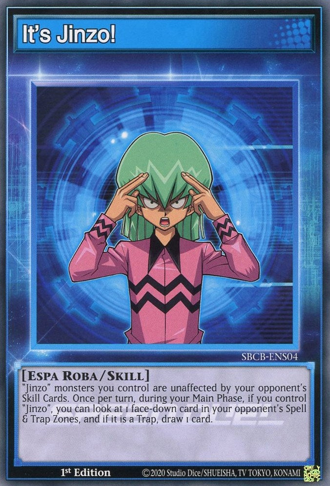 It’s Jinzo! (4) (SBCB) - YuGiOh Single