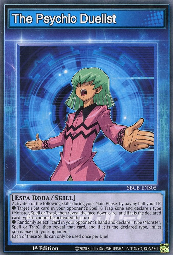 The Psychic Duelist (5) (SBCB) - YuGiOh Single