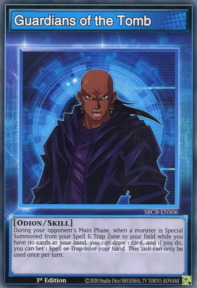 Guardians of the Tomb (6) (SBCB) - YuGiOh Single