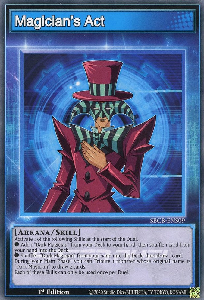 Magician’s Act (9) (SBCB) - YuGiOh Single