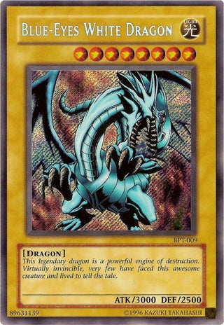 Blue-Eyes White Dragon (9) (BPT) - YuGiOh Single