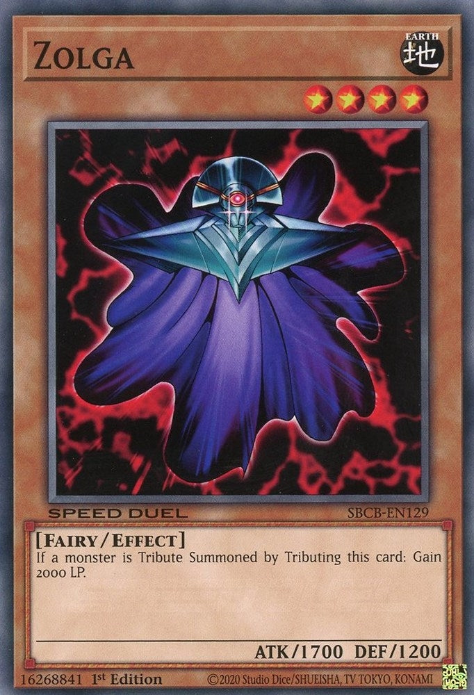 Zolga (129) (SBCB) - YuGiOh Single