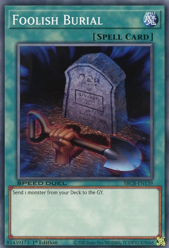 Foolish Burial (139) (SBCB) - YuGiOh Single