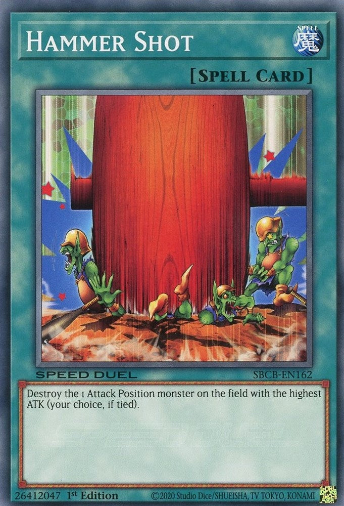 Hammer Shot (162) (SBCB) - YuGiOh Single
