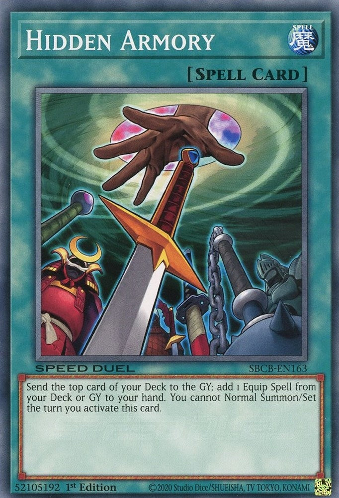 Hidden Armory (163) (SBCB) - YuGiOh Single