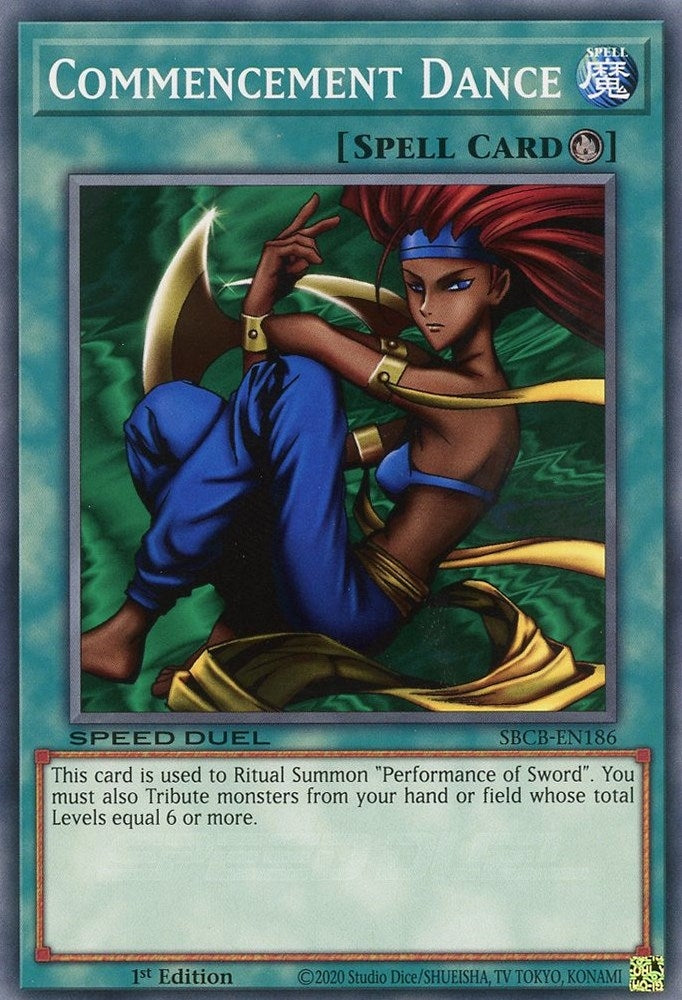 Commencement Dance (186) (SBCB) - YuGiOh Single