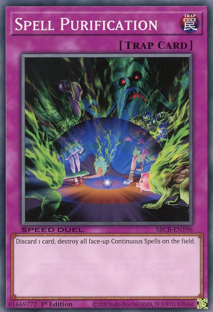 Spell Purification (196) (SBCB) - YuGiOh Single
