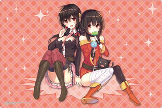 Bushiroad Rubber Mat Collection Vol.763: Kadokawa Sneaker Bunko - KonoSuba - Megumin & Yunyun (763) - Playmats Sealed