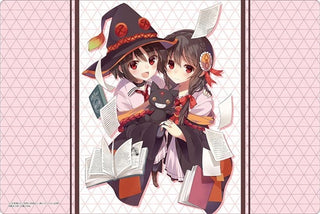 Bushiroad Rubber Mat Collection Vol.762: Kadokawa Sneaker Bunko - KonoSuba - Megumin & Yunyun (762) - Playmats Sealed