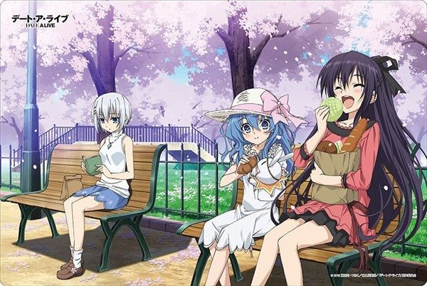 Bushiroad Rubber Mat Collection Vol.744: Date A Live - Tohka Origami & Yoshino (744) - Playmats Sealed