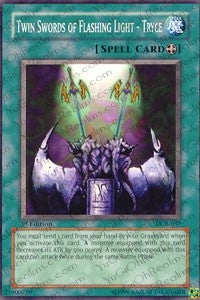Twin Swords of Flashing Light - Tryce (37) - YuGiOh Single