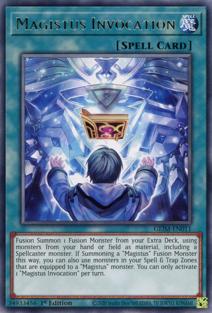 Magistus Invocation (11) (GEIM) - YuGiOh Single