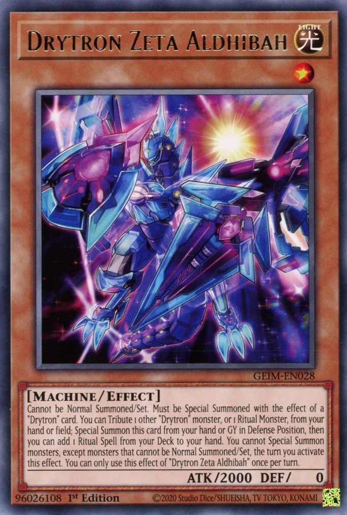 Drytron Zeta Aldhibah (28) (GEIM) - YuGiOh Single