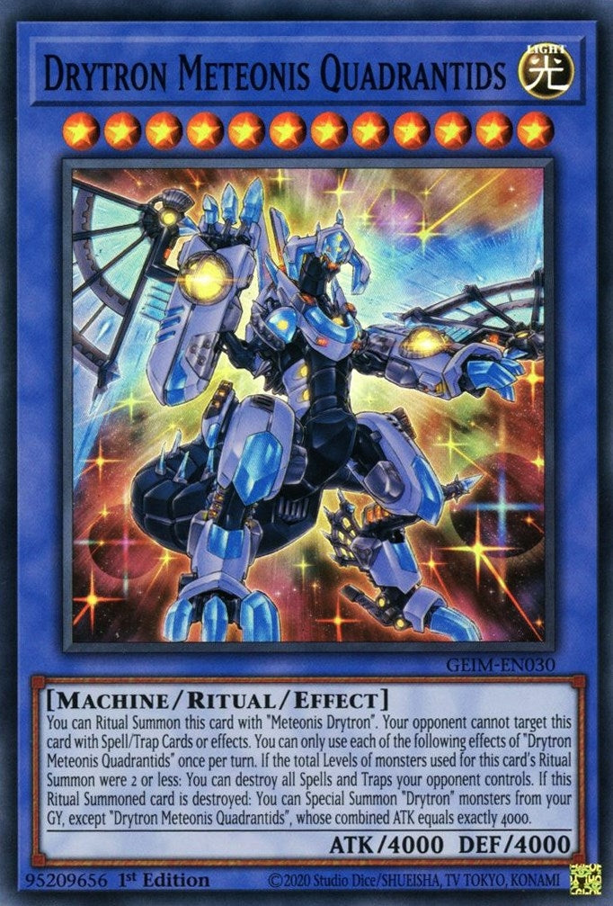 Drytron Meteonis Quadrantids (30) (GEIM) - YuGiOh Single